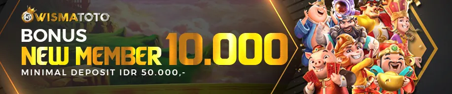 Bonus New member Rp 10.000,-