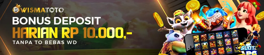 Bonus Deposit Harian Rp 10.000